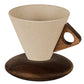 Vintage-Keramikbecher im Wabi-Sabi-Stil – rohe Optik, einzigartige Maserung & hochwertige Haptik ✨☕
