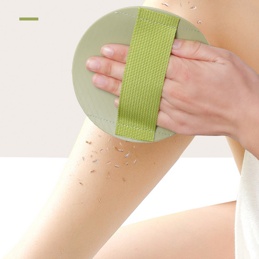 🧽 Sanfte Peeling-Scheibe für Damen – rundes, flexibles Duschpad, effektiv & hautschonend für Rücken & empfindliche Haut ✨
