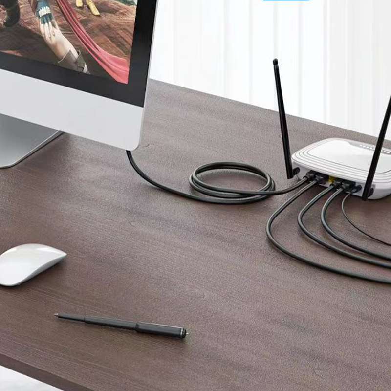 🎮 Cat.8 Gaming-LAN-Kabel – 40Gbps, 2000MHz Bandbreite, S/FTP-Doppelabschirmung, perfekt für reaktionsschnelles Online-Gaming & 8K-Streaming 🔥