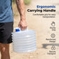 💧BPA-freier Faltwasserbehälter – aus lebensmittelechtem Kunststoff, geruchsneutral & stabil, perfekt für Trinkwasser, Kochen & Outdoor 🏕️