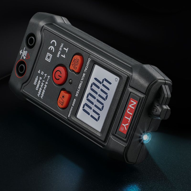🔧 Intelligentes T1-Digitalmultimeter – kompaktes, hochpräzises Messgerät für Elektriker & DIY, mit automatischer Bereichswahl ⚡
