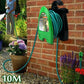 🌱Mini-Schlauchhalter 10 m – mobiler Wasserwagen mit Tragegriff, zur Wandmontage, für Garten, Terrasse & Autopflege 💦