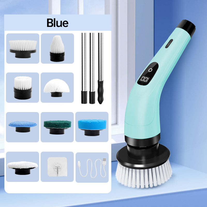 🧹 ZEITLICH BEGRENZT 50% RABATT! ✨ 8-in-1 Elektrische Reinigungsbürste Set – Arbeitserleichternd, Kabellos, Multiszenen 🌊