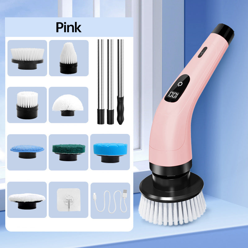 🧹 ZEITLICH BEGRENZT 50% RABATT! ✨ 8-in-1 Elektrische Reinigungsbürste Set – Arbeitserleichternd, Kabellos, Multiszenen 🌊