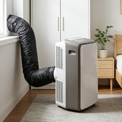 🌬️ Isolierter Schlauchumschlag für mobile Klimaanlagen – wasserdichte Fensterabdichtung, verstellbarer Softschlauch & hitzebeständig 🪟