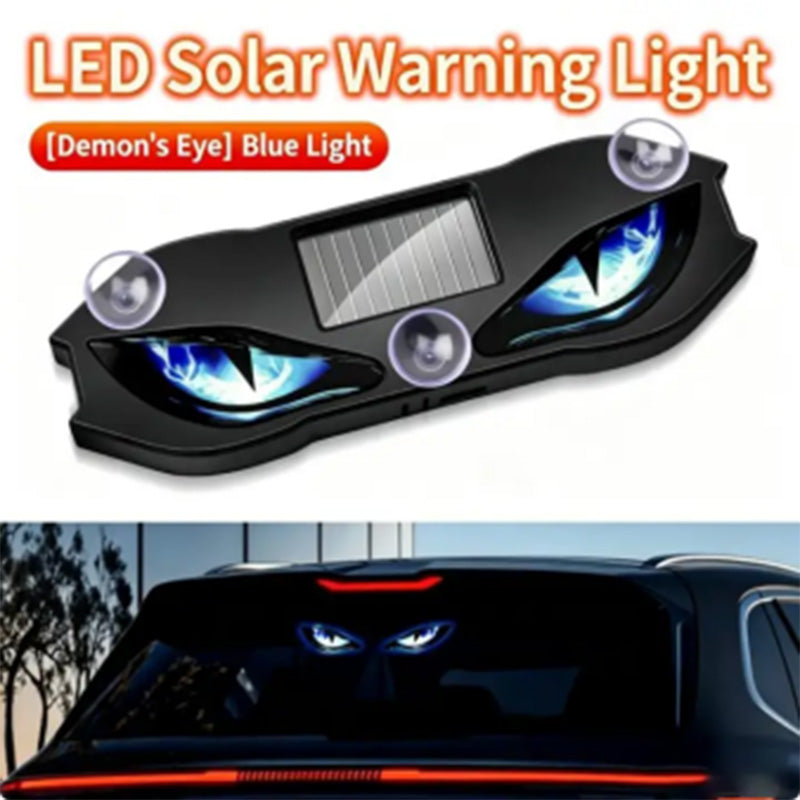 ⏰ 50 % Rabatt + 🎁 Kaufen Sie 2, erhalten Sie 1 gratis! 😈 Solar-LED-Heckscheibenleuchte für Auto 🚗 Dynamischer „Devil Eyes“-Effekt & Individuelle Fahrzeugbeleuchtung