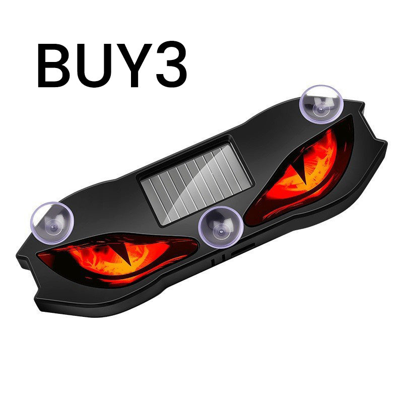 ⏰ 50 % Rabatt + 🎁 Kaufen Sie 2, erhalten Sie 1 gratis! 😈 Solar-LED-Heckscheibenleuchte für Auto 🚗 Dynamischer „Devil Eyes“-Effekt & Individuelle Fahrzeugbeleuchtung