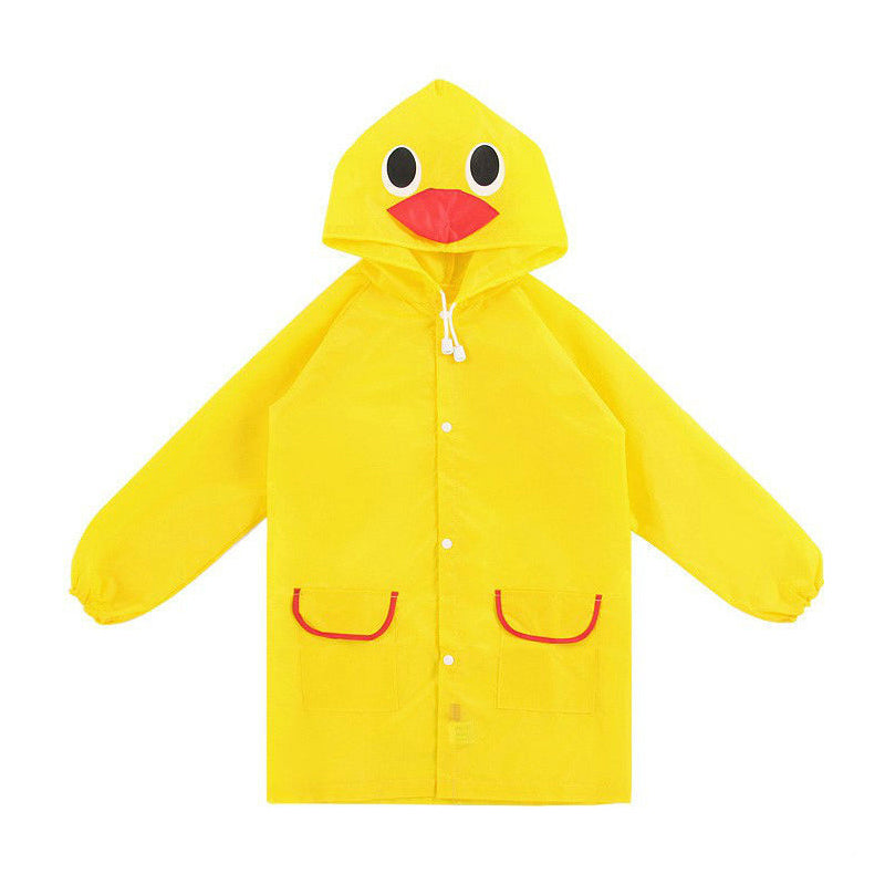 🦄 Bunter Kinder-Poncho mit Kapuze & Reflektorstreifen – wasserdicht, leicht & atmungsaktiv, ideal für Regentage & den täglichen Schulweg 🌈☔