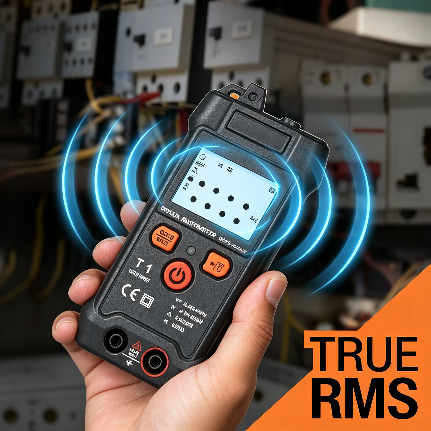 🔧 Intelligentes T1-Digitalmultimeter – kompaktes, hochpräzises Messgerät für Elektriker & DIY, mit automatischer Bereichswahl ⚡
