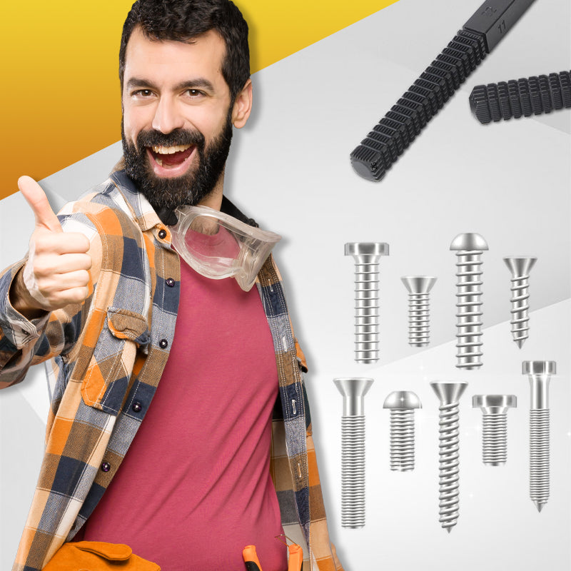 🔧 Gewindereparaturfeile 🛠️ Zum Schnellen Reparieren Beschädigter Außengewinde – Für Metrische Gewinde