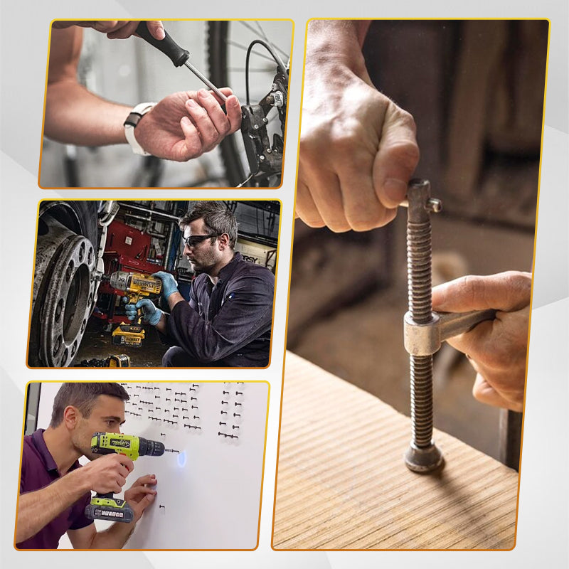 🔧 Gewindereparaturfeile 🛠️ Zum Schnellen Reparieren Beschädigter Außengewinde – Für Metrische Gewinde