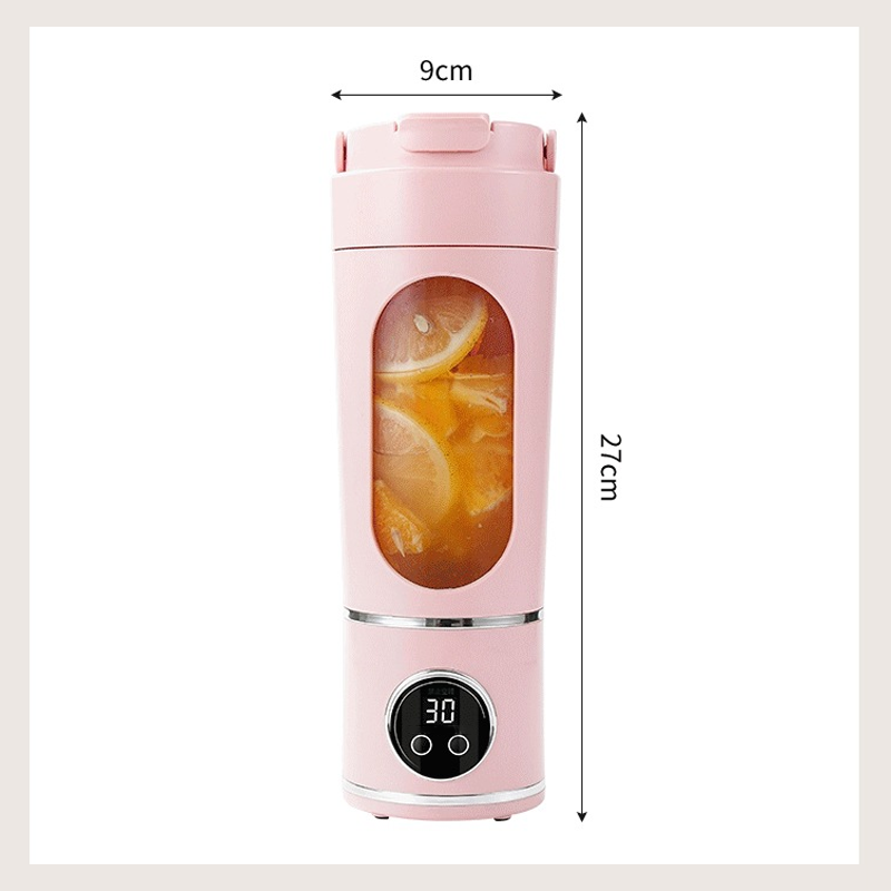 🥤 Tragbarer Smoothie-Maker 🍓 USB-Wiederaufladbar, Kabellos & Ideal für Smoothies, Shakes und Säfte