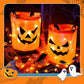 🍬 50% RABATT!🎃 LED-Halloween-Kürbistasche ✨ Leuchtender Süßigkeitenbeutel für Kinder, Halloween & Partys