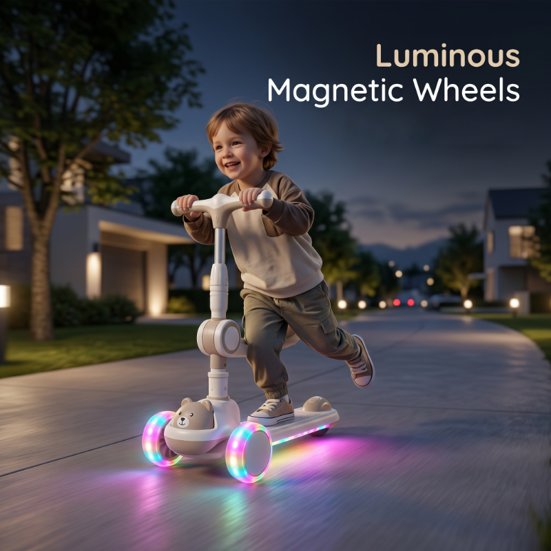 ⏰ 50 % RABATT – Nur für kurze Zeit 🛴 3-in-1 Kinderroller für Kleinkinder 🌈 Faltbar, Stabil & Sicher für Kinder von 1–3 Jahren