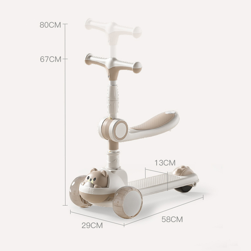 ⏰ 50 % RABATT – Nur für kurze Zeit 🛴 3-in-1 Kinderroller für Kleinkinder 🌈 Faltbar, Stabil & Sicher für Kinder von 1–3 Jahren