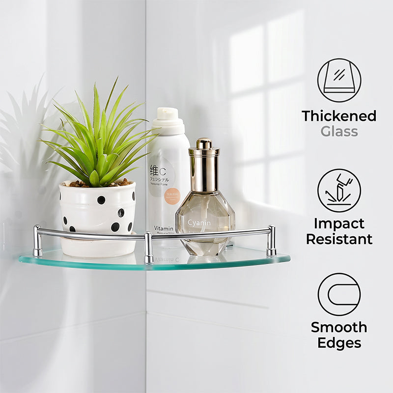 🚿 Edelstahl-Eckregal fürs Badezimmer ✨ Rostfrei, Platzsparend & Ideal für Dusche und Waschbecken