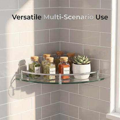 🚿 Edelstahl-Eckregal fürs Badezimmer ✨ Rostfrei, Platzsparend & Ideal für Dusche und Waschbecken