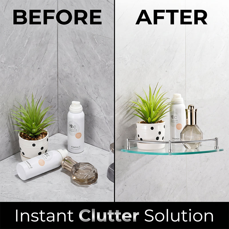🚿 Edelstahl-Eckregal fürs Badezimmer ✨ Rostfrei, Platzsparend & Ideal für Dusche und Waschbecken