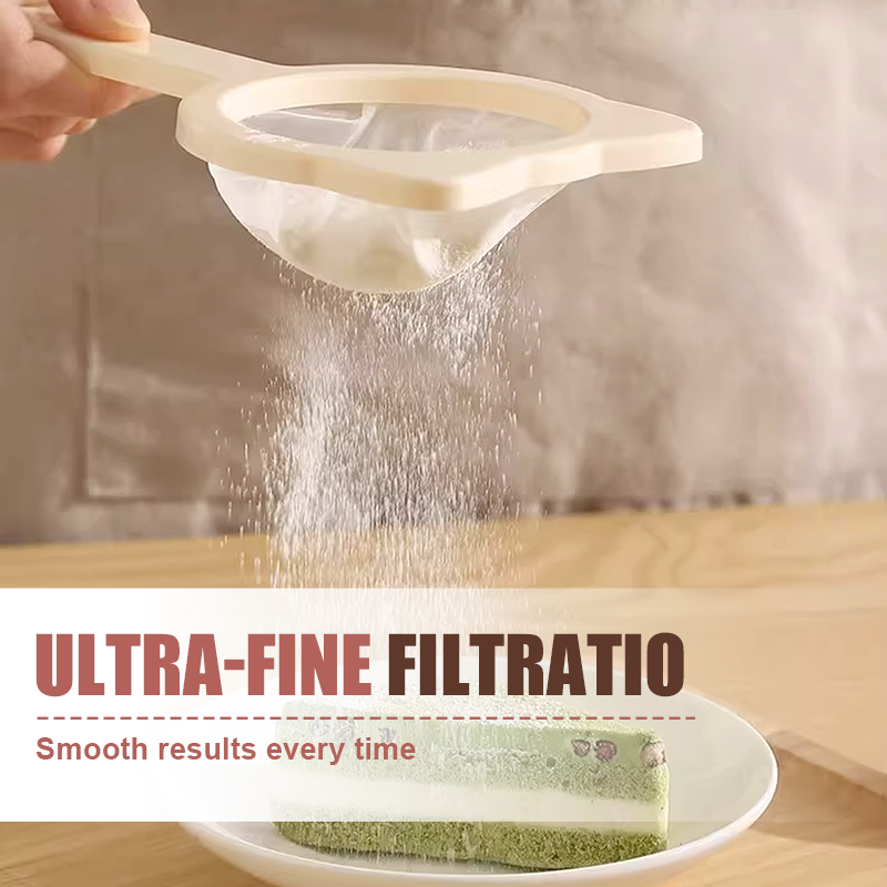 🥣 Multifunktionelles Küchensieb-Set mit Trichter ✨ Feines Edelstahlsieb für Saft, Soßen, Suppen & Babynahrung