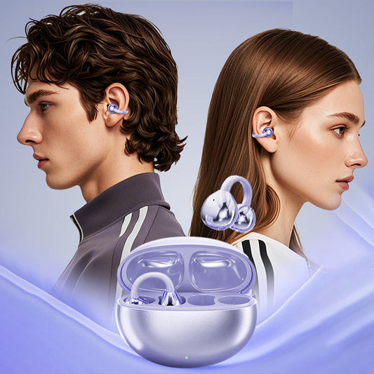 🎧 50 % Rabatt – Kabellose Open-Ear-Clip-Ohrhörer mit Bluetooth 5.4 – Stereo-Sound, AI-Echtzeitübersetzung & ideal für Sport und Alltag 🏃‍♂️