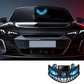 🔥 50% RABATT! 😈 Solar LED Auto-Warnlicht „Teufelssauge“ ✨ Vibrationssensor, USB- & Solar-Aufladung, Universell für PKW & LKW