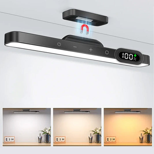 🔥 50% RABATT! 💡 Magnetische LED-Nachtleuchte ✨ Stufenlos Dimmbar, USB Wiederaufladbar & Kabellos für Schlafzimmer, Flur und Schrank