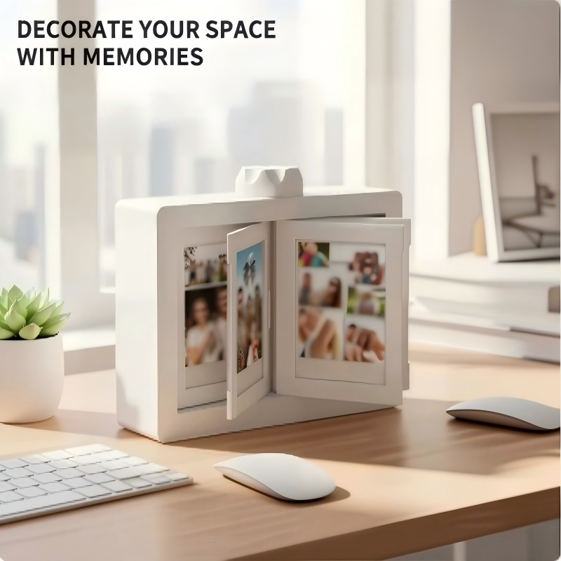 🔥 50% RABATT! 📸 Sofortbild-Fotoalbum als Drehrahmen ✨ Für 12–24 Fotos, Platzsparendes Design & Perfekt als Geschenk