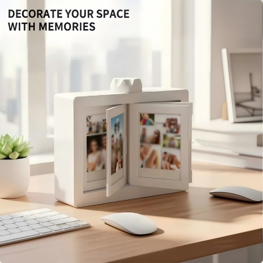 🔥 50% RABATT! 📸 Sofortbild-Fotoalbum als Drehrahmen ✨ Für 12–24 Fotos, Platzsparendes Design & Perfekt als Geschenk
