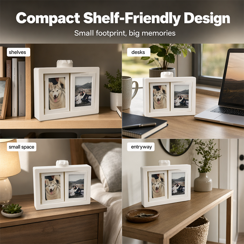 🔥 50% RABATT! 📸 Sofortbild-Fotoalbum als Drehrahmen ✨ Für 12–24 Fotos, Platzsparendes Design & Perfekt als Geschenk