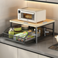 🛍️ 50 % Rabatt – Standregal für Küchengeräte – mit Schublade, verstellbaren Böden & platzsparendem Design für Mikrowelle, Backofen & Heißluftfritteuse 🍳