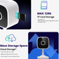 🛍️ 50 % Rabatt – WiFi-Überwachungskamera 1080p mit Nachtsicht & Zwei-Wege-Audio – Fernzugriff & App-Steuerung 📡
