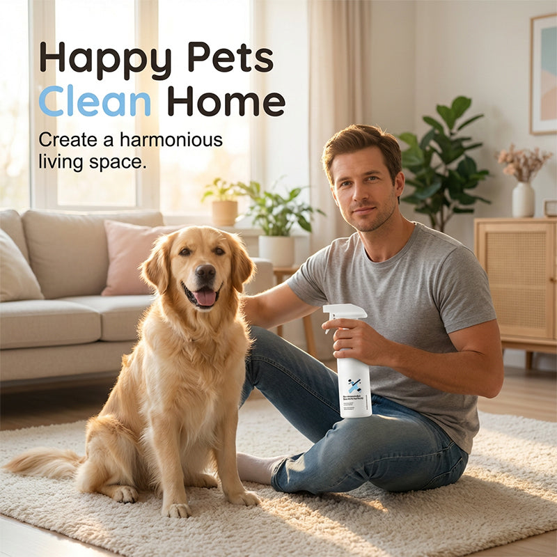 🌿 50 % Rabatt! 🐶Bio-Enzym Geruchsentferner für Haustiere – Effektive Reinigung gegen Tiergerüche in Zuhause & Schlafplätzen
