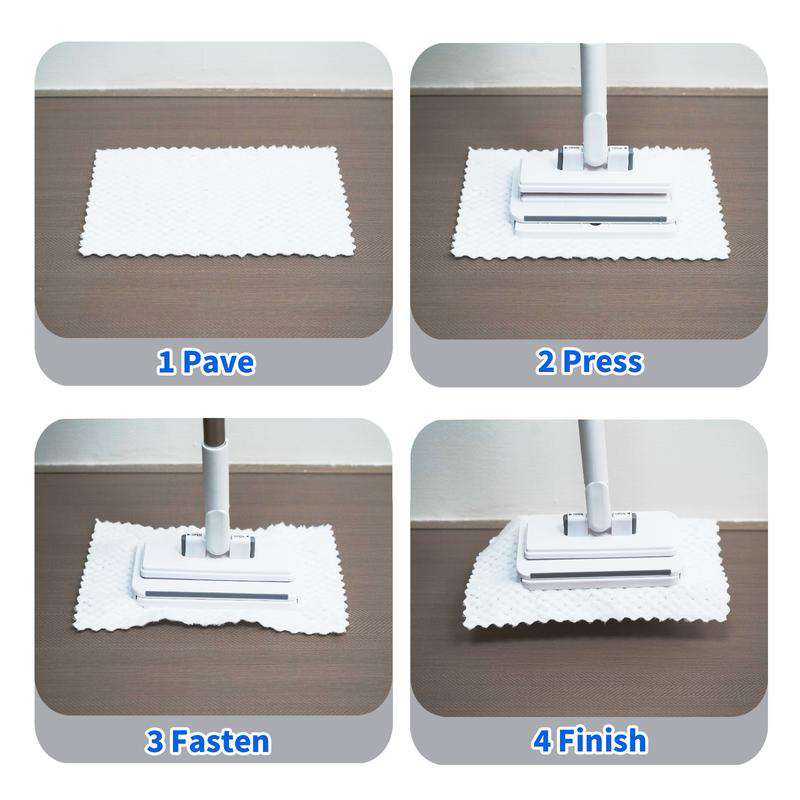 📢📢JETZT 50 % RABATT!! ⏰Freihand-Flachmopp mit universeller Tuchklemme