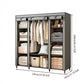 👔 50% RABATT! 🏠 Kleiderschrank aus Vliesstoff – Einfache Montage, leicht & vielseitig – Perfekt für zusätzlichen Stauraum in jedem Raum ✨