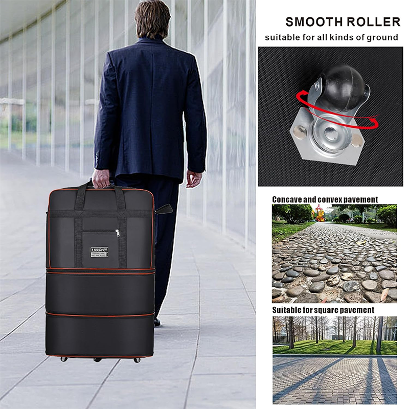 🔥 50% RABATT! 🧳 Wasserdichte XXL-Reisetasche aus Oxford-Gewebe ✨ Extra Großes Fassungsvermögen, Faltbar & Ideal für Reisen, Umzug und Aufgabegepäck