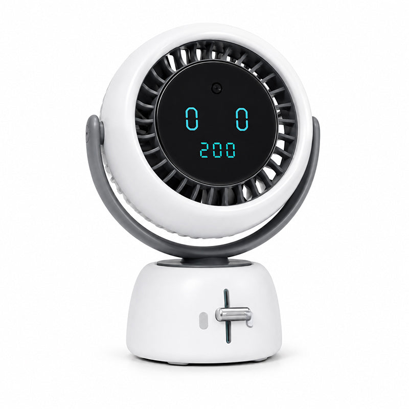 🛍️ 50 % Rabatt – Desktop-Lüfter mit intelligenter Gesichtserkennung & Verfolgung – geräuscharm, vielseitig & mit langer Akkulaufzeit 🔋