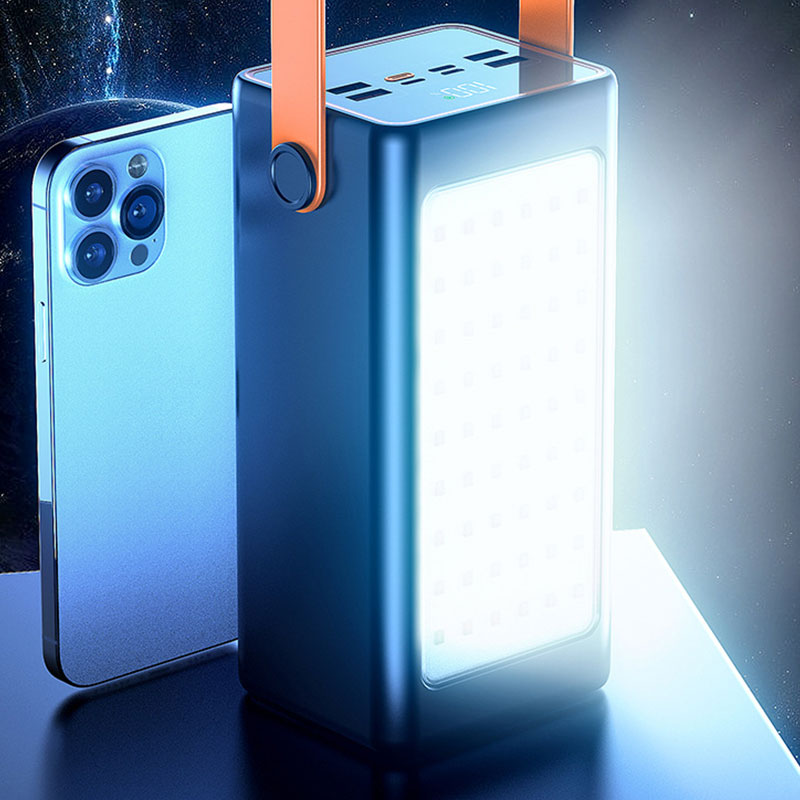 🛍️ 50 % Rabatt – Powerbank 100 W Schnellladefunktion, 100.000 mAh – ideal für Outdoor, Camping & Streaming – mit LED-Display & Multifunktionsanschlüssen 🔋