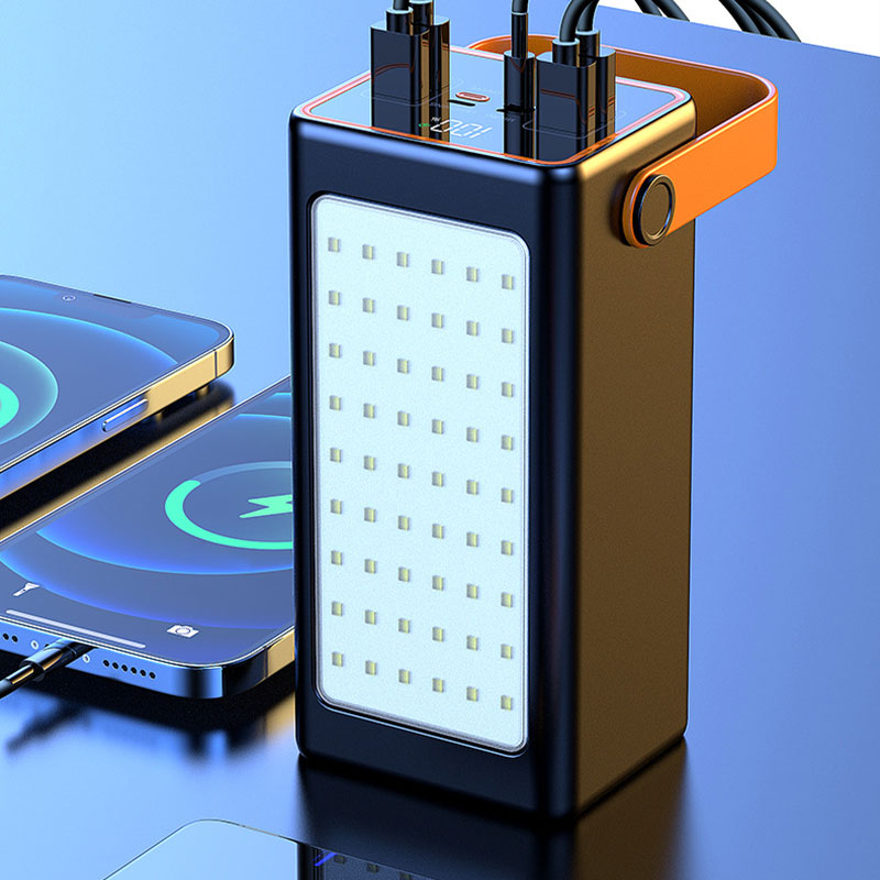 🛍️ 50 % Rabatt – Powerbank 100 W Schnellladefunktion, 100.000 mAh – ideal für Outdoor, Camping & Streaming – mit LED-Display & Multifunktionsanschlüssen 🔋