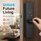 🛍️ 50 % Rabatt – Intelligentes Türschloss mit Fingerabdruck & Code – einfache Montage ohne Bohrwechsel – ideal für Mietwohnungen, Apartments & Hotels 🔑
