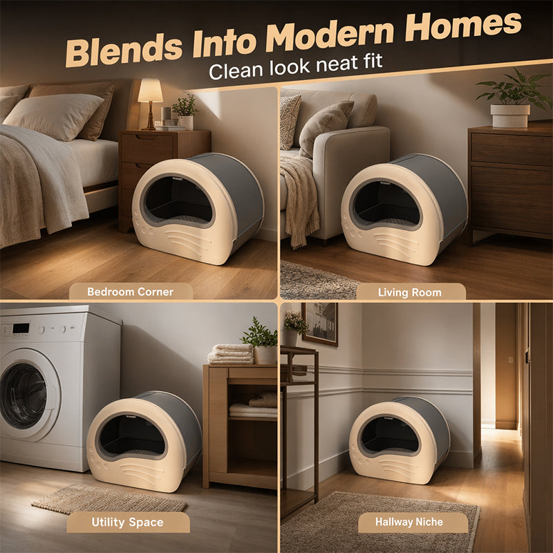 🛍️ 50 % Rabatt – XXL Geschlossenes Katzentoilette mit Schublade – geruchsdicht, auslaufsicher & leicht zu reinigen – ideal für Mehrkatzenhaushalte 🐱
