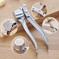 🧄 Manueller Knoblauch- und Ingwerzerkleinerer aus Edelstahl – Zerkleinert Knoblauch & Ingwer schnell und mühelos
