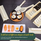 🛍️ 50 % Rabatt – 5-in-1 Sushi-Set – vielseitige Formen, einfache Handhabung & perfekt für DIY-Sushi zuhause 🍣