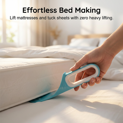 🔥 50 % Rabatt! 🛏️ 2-in-1 Matratzenheber & Bettlaken-Helfer – Einfache Bettwäsche-Hilfe für Zuhause