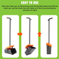 🛍️ 50 % Rabatt – Langlebiges Hundekot-Set mit langem Stiel – verstellbarer Metallgriff, rostfrei & leicht zu reinigen – ideal für Garten & Spaziergänge 🐕