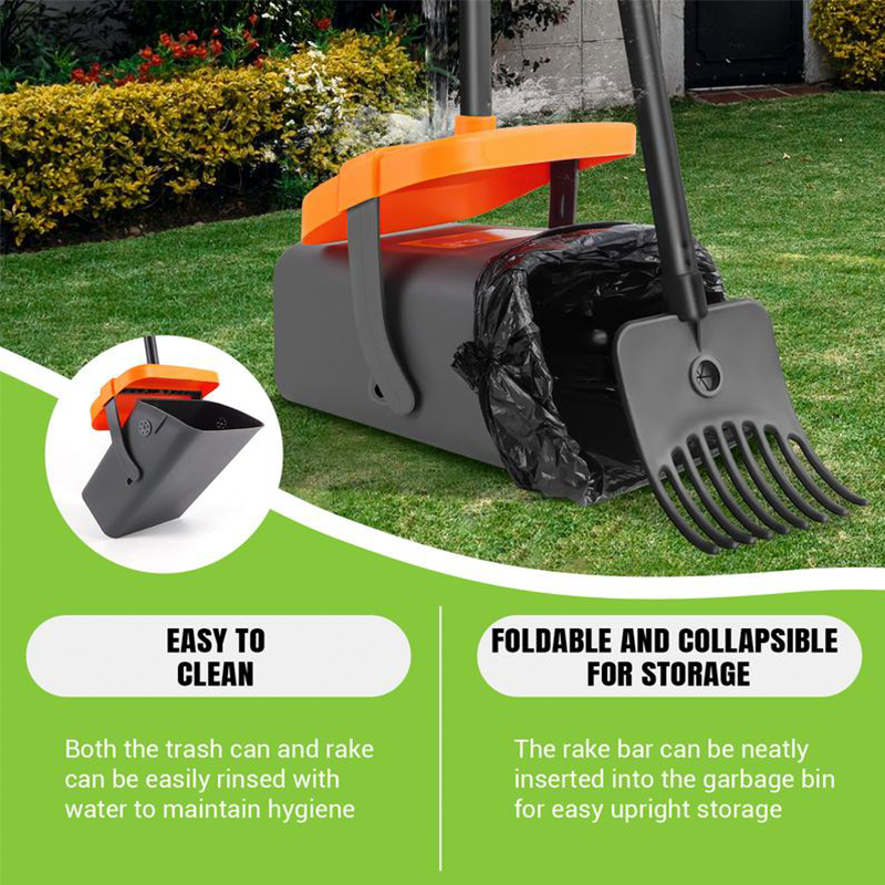 🛍️ 50 % Rabatt – Langlebiges Hundekot-Set mit langem Stiel – verstellbarer Metallgriff, rostfrei & leicht zu reinigen – ideal für Garten & Spaziergänge 🐕