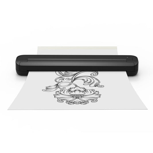 🛍️ 50 % Rabatt – Tragbarer Bluetooth-Thermodrucker – kabellos, tintefrei & kompakt – für A4, ideal für Büro, Studium & Reisen 📄