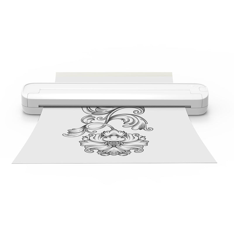 🛍️ 50 % Rabatt – Tragbarer Bluetooth-Thermodrucker – kabellos, tintefrei & kompakt – für A4, ideal für Büro, Studium & Reisen 📄