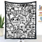 DIY Coloring Blanket with 24 Markers
