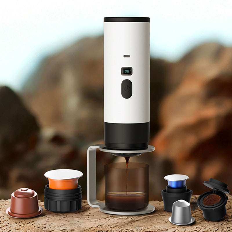 🔥 Nur für kurze Zeit: 50% Rabatt – Tragbare Espressomaschine mit Akku für Kaffeepulver & Kapseln☕
