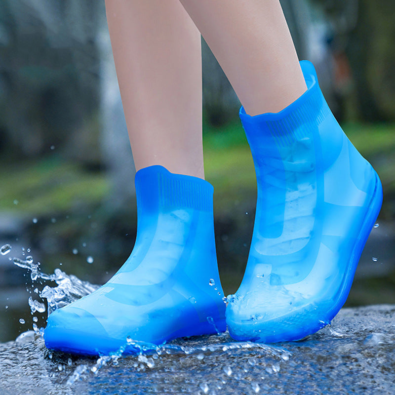 🛍️ 50 % Rabatt – Wasserdichte Überschuhe mit rutschfester Sohle – robust, wiederverwendbar & ideal für Regen, Schnee & Outdoor ☔